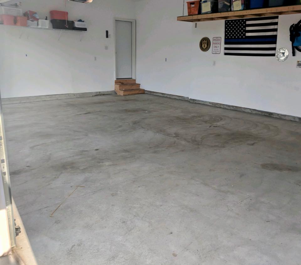Garage Floor Coatings 6 Before
