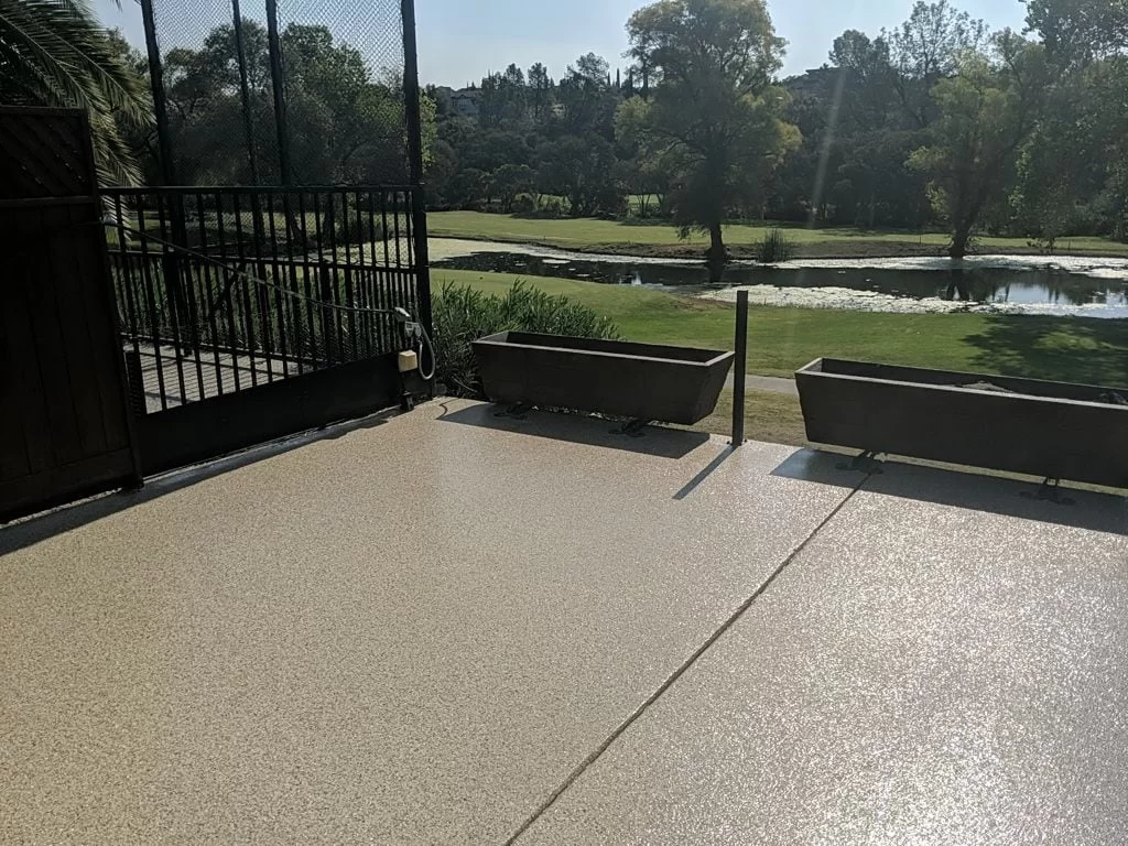 Patios And Pool Coatings 7 Patio After Croc Coatings