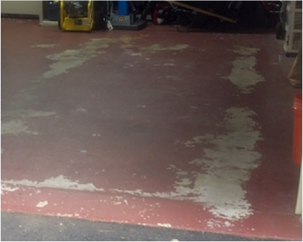 Why A Polyurea Chemical Bond Outperforms Epoxy Mechanical Bonds For Garage And Patio Concrete Coatings 1 Epoxy Failure