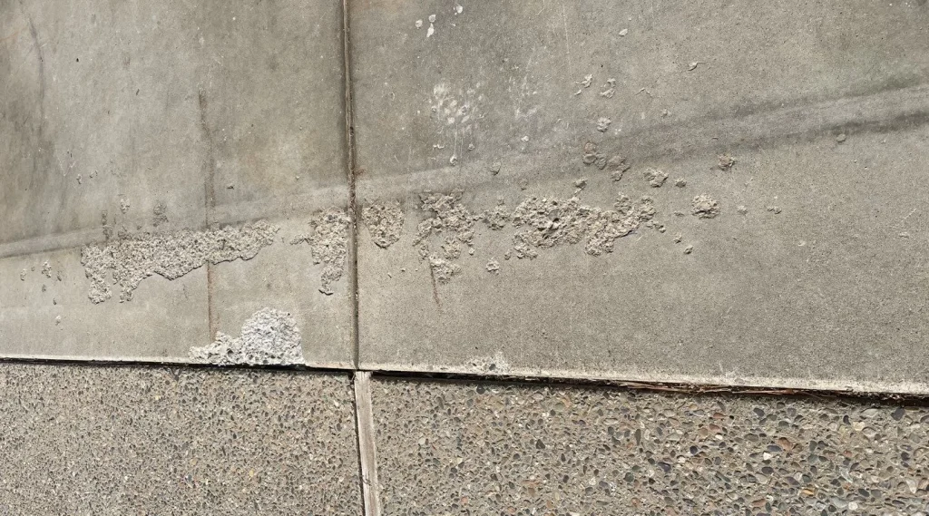 Garage Lip Damage