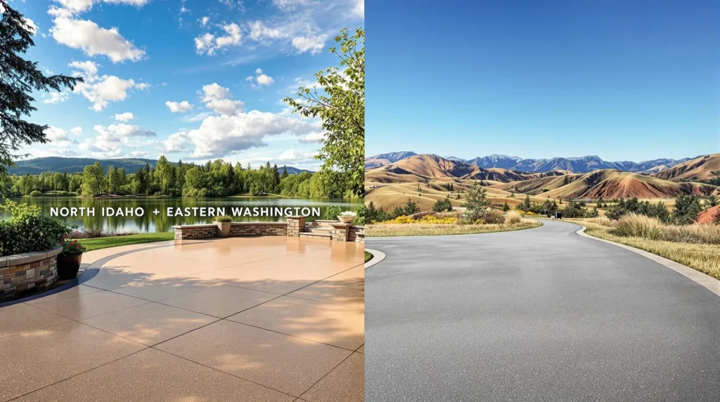 Concrete Coating Costs In North Idaho Vs. Eastern Washington