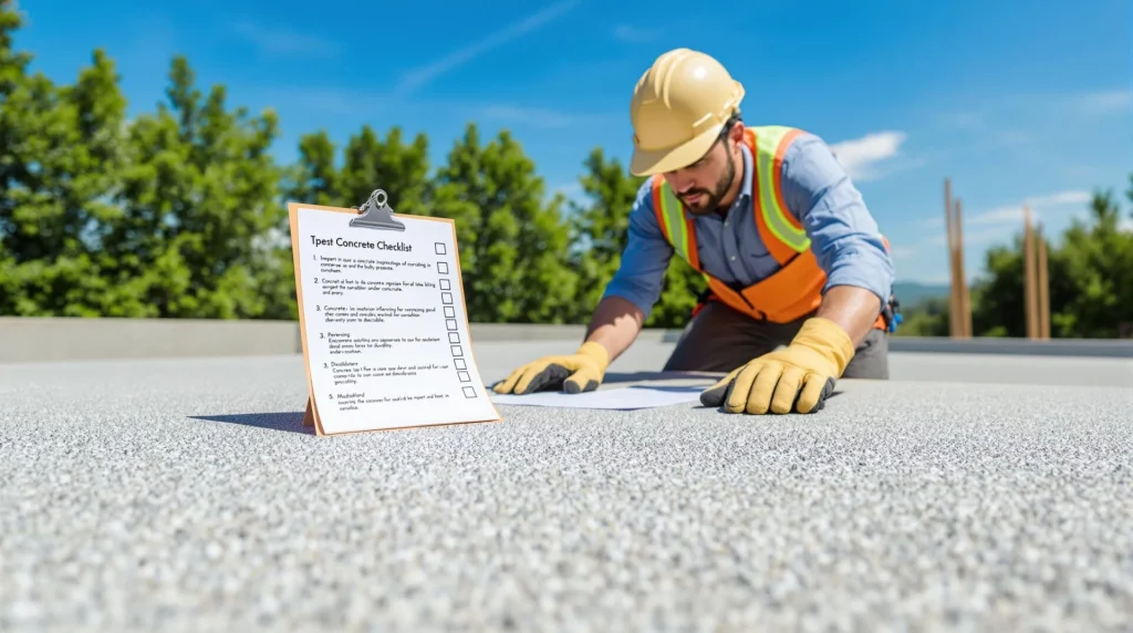 Concrete Surface Prep: Inspection Checklist 4 Concrete Surface Prep: Inspection Checklist