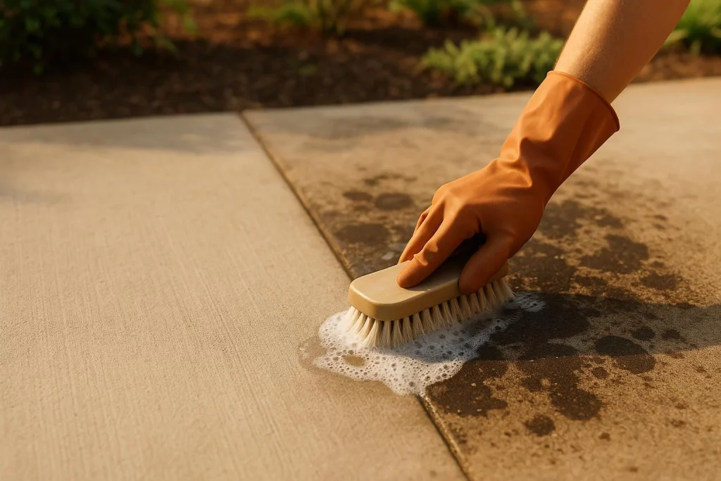 Concrete Stain Removal: Common Problems And Solutions 7 Concrete Stain Removal: Common Problems And Solutions