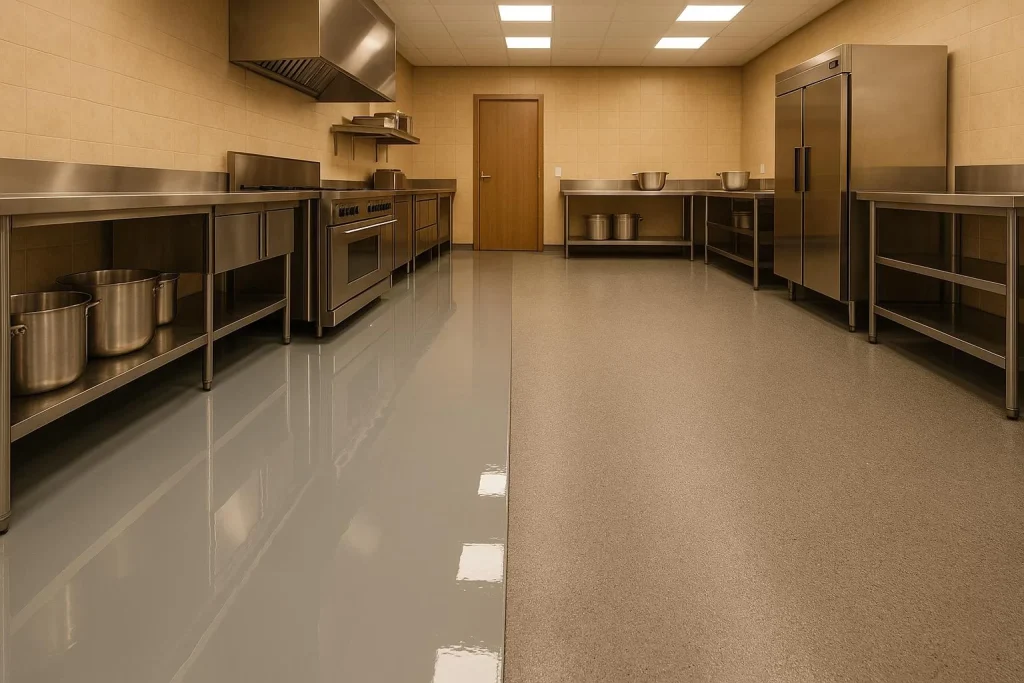 Polyurea Vs. Epoxy For Commercial Kitchens 9 Polyurea Vs. Epoxy For Commercial Kitchens