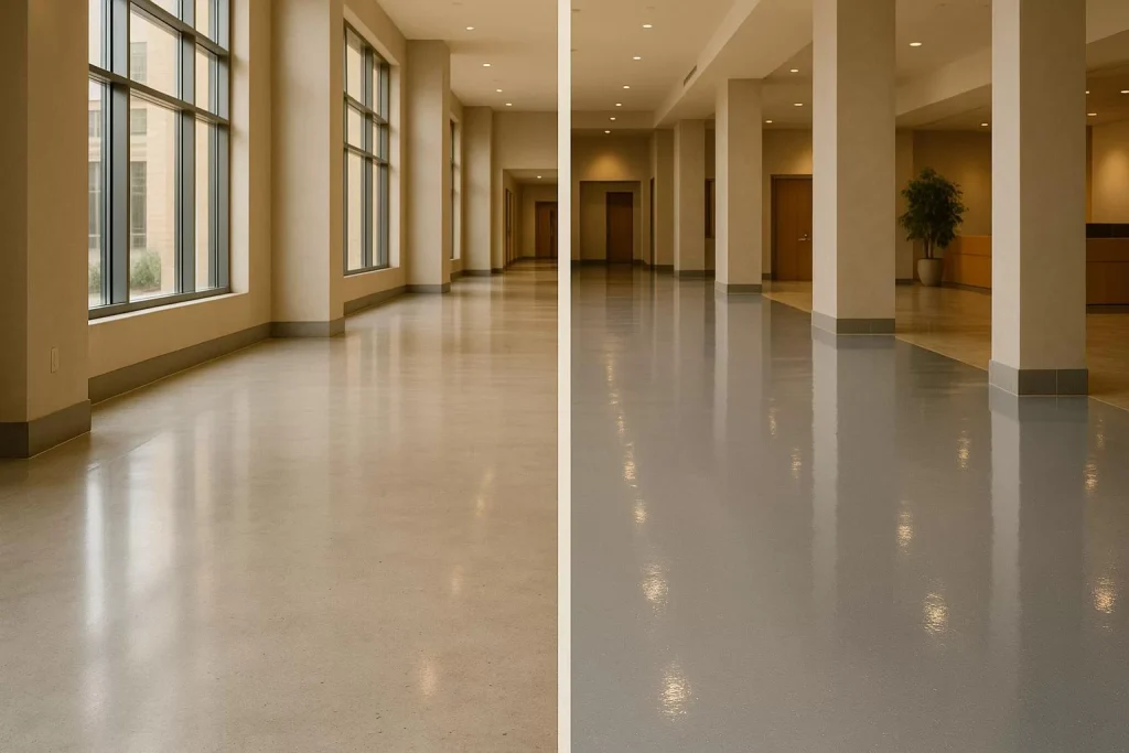 Epoxy Vs Polished Concrete: Best For Heavy Traffic 6 Epoxy Vs Polished Concrete: Best For Heavy Traffic