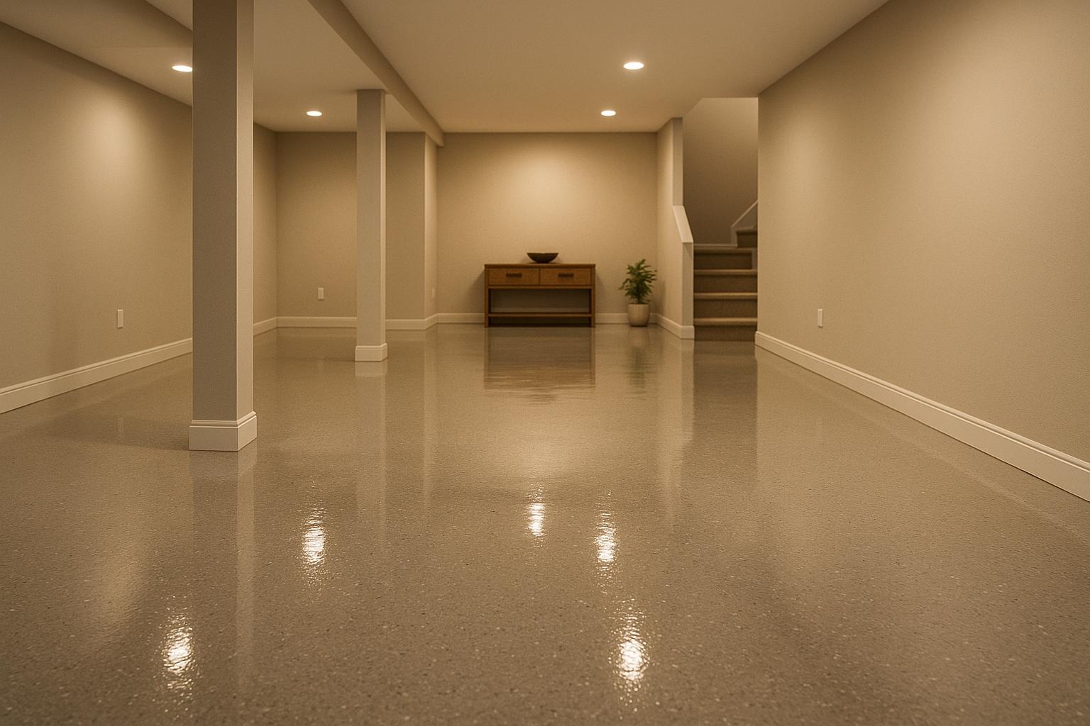 Lifetime Warranty Coatings: Save On Basement Floors