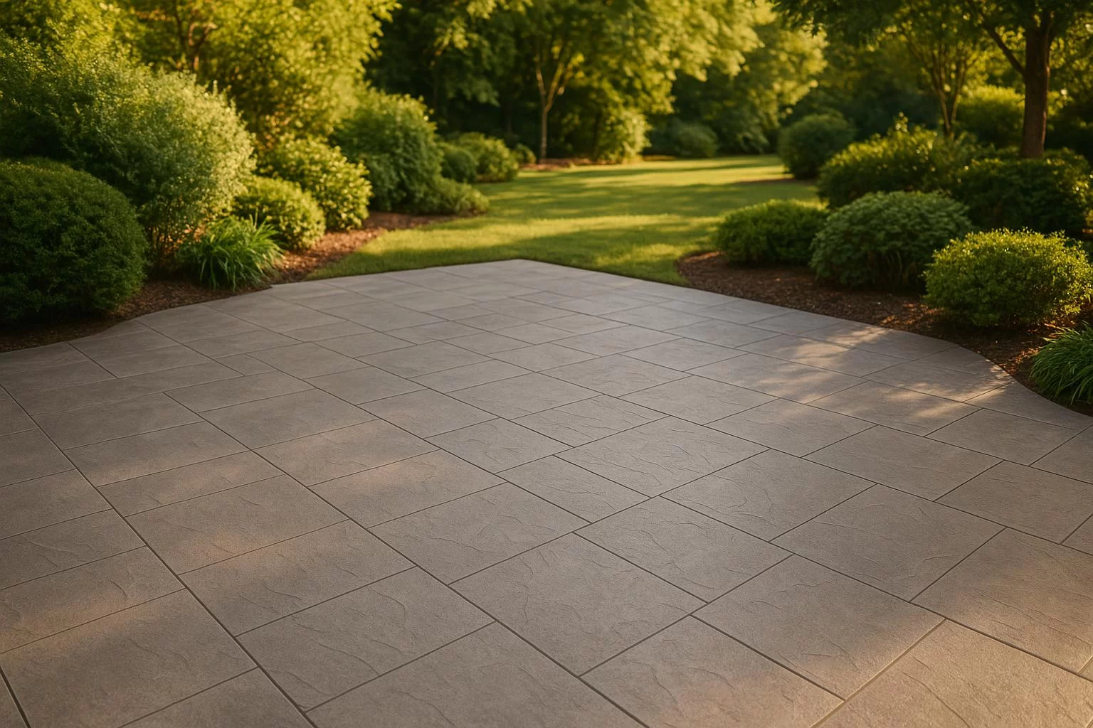 Slip-Resistant Concrete: Stamped Texture Options