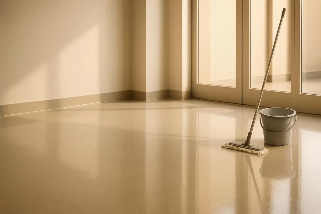 5 Tips For Cleaning Polyaspartic Floors 2 5 Tips For Cleaning Polyaspartic Floors