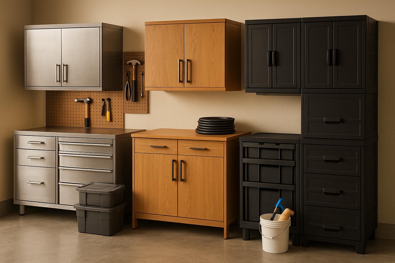 Top 5 Materials For Long-Lasting Garage Cabinets