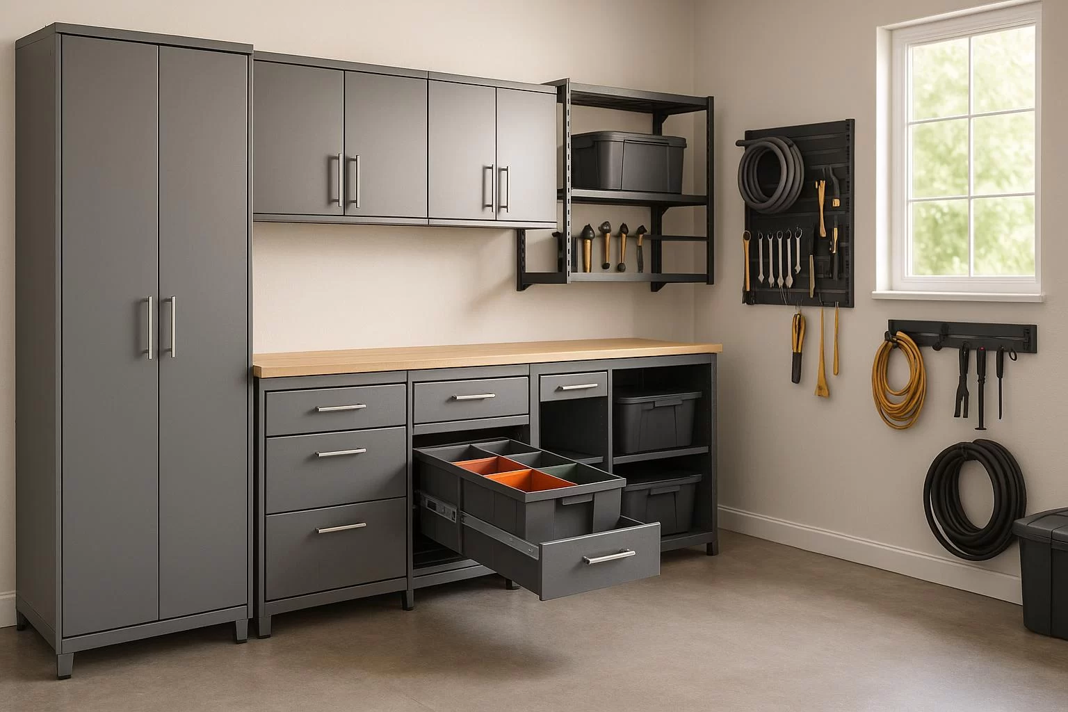 Best Add-Ons For Garage Cabinets 2025