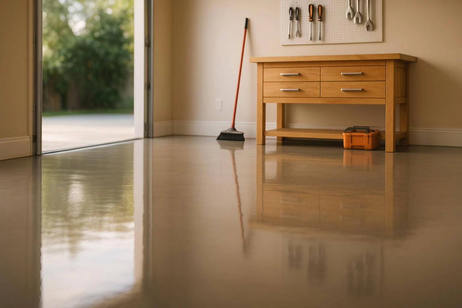 How Quick-Cure Coatings Transform Garage Floors