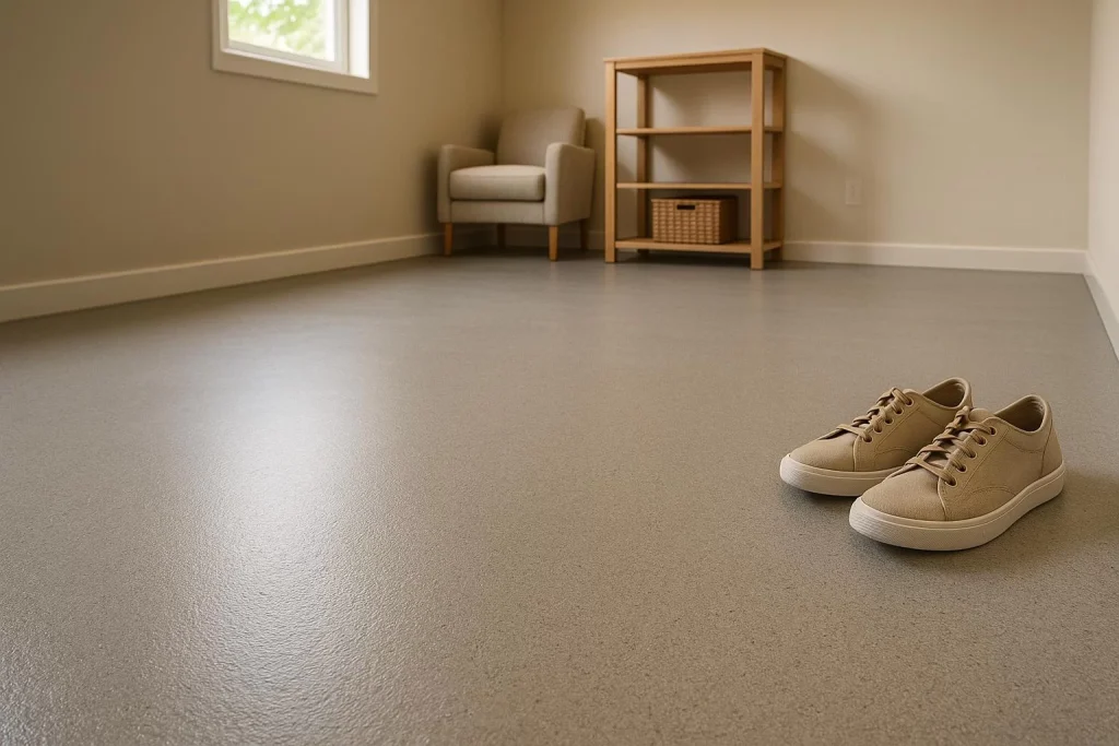 How Polyurea Prevents Slippery Basement Floors 4 How Polyurea Prevents Slippery Basement Floors