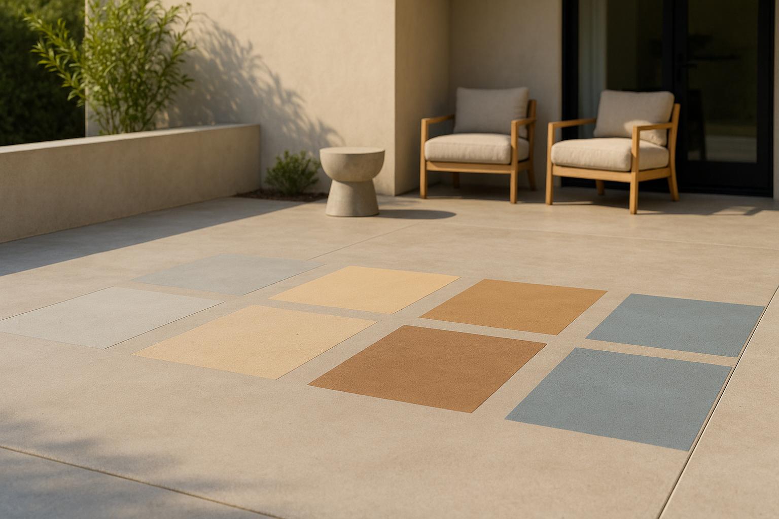 Concrete Coating Color Chooser