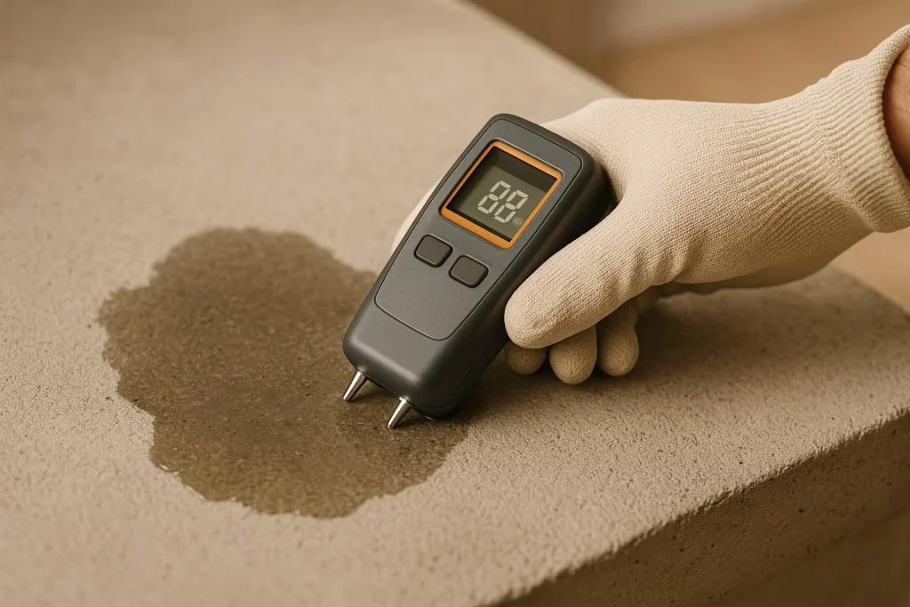 How To Test Concrete Moisture Before Coating 1 How To Test Concrete Moisture Before Coating