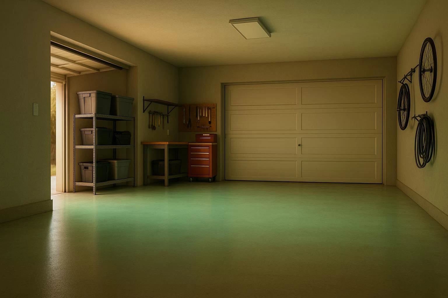 Glow-In-The-Dark Coatings For Garage Floors