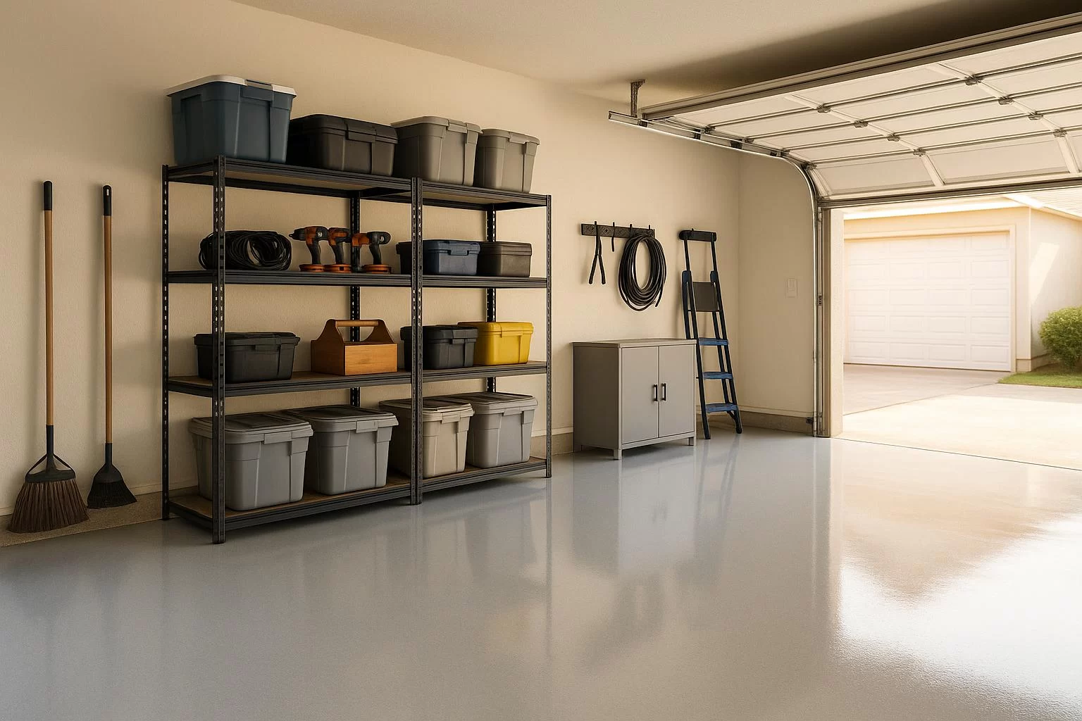 Complete Garage Cleanout Checklist Before Floor Coating Complete Garage Cleanout Checklist Before Floor Coating