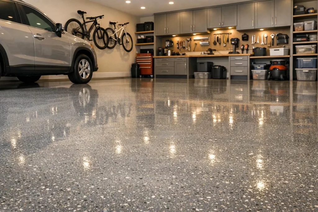 Garage Floors In High-Traffic Homes: Best Coatings 9 Garage Floors In High-Traffic Homes: Best Coatings