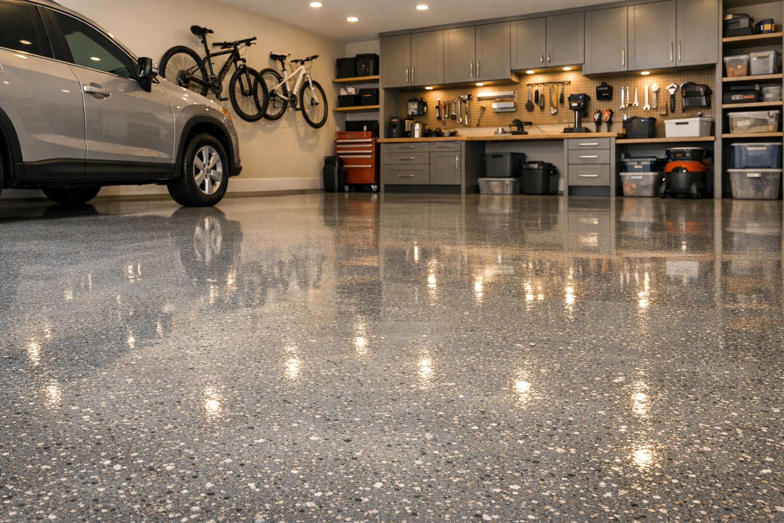 Garage Floors In High-Traffic Homes: Best Coatings