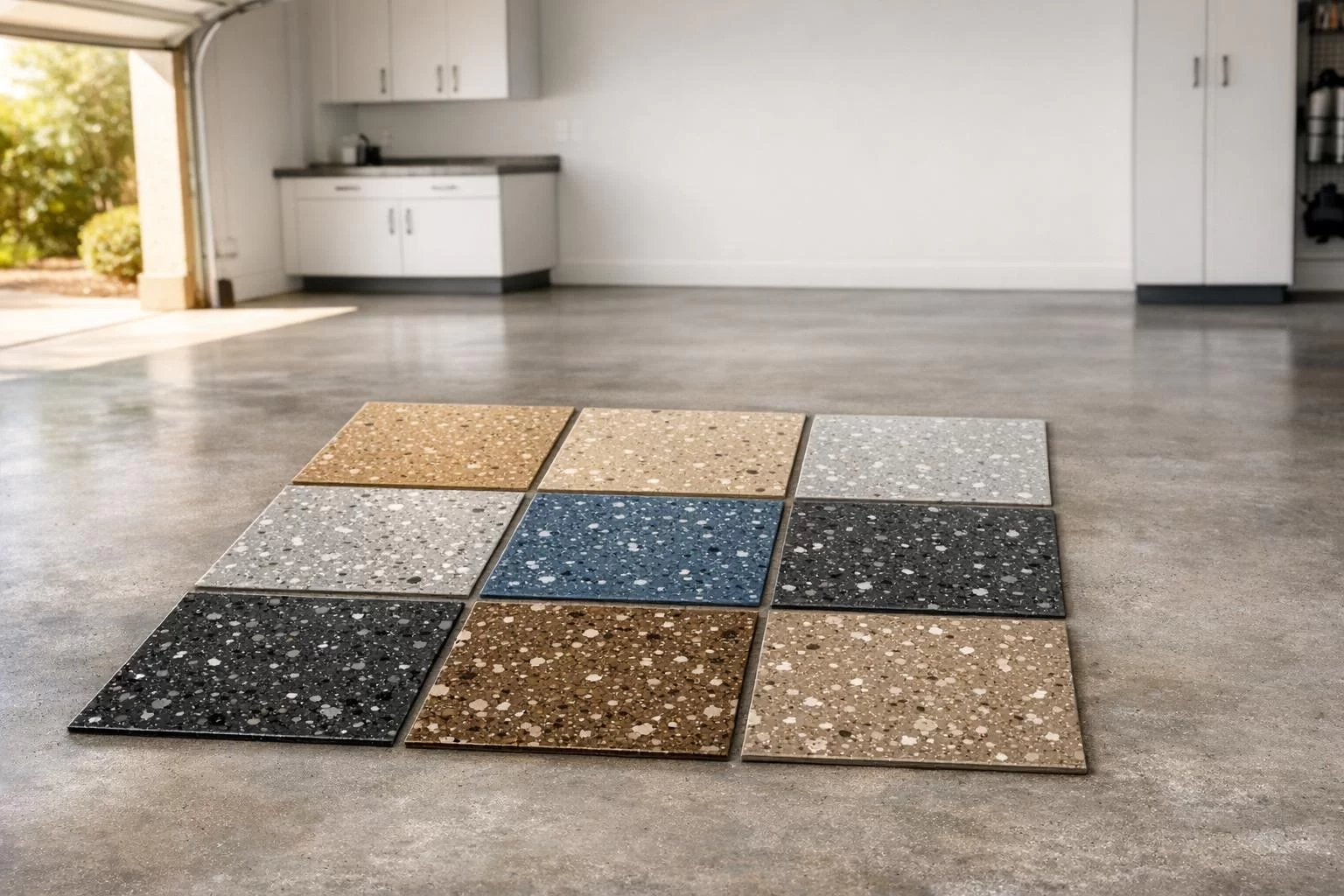 Garage Floor Coating Color Picker