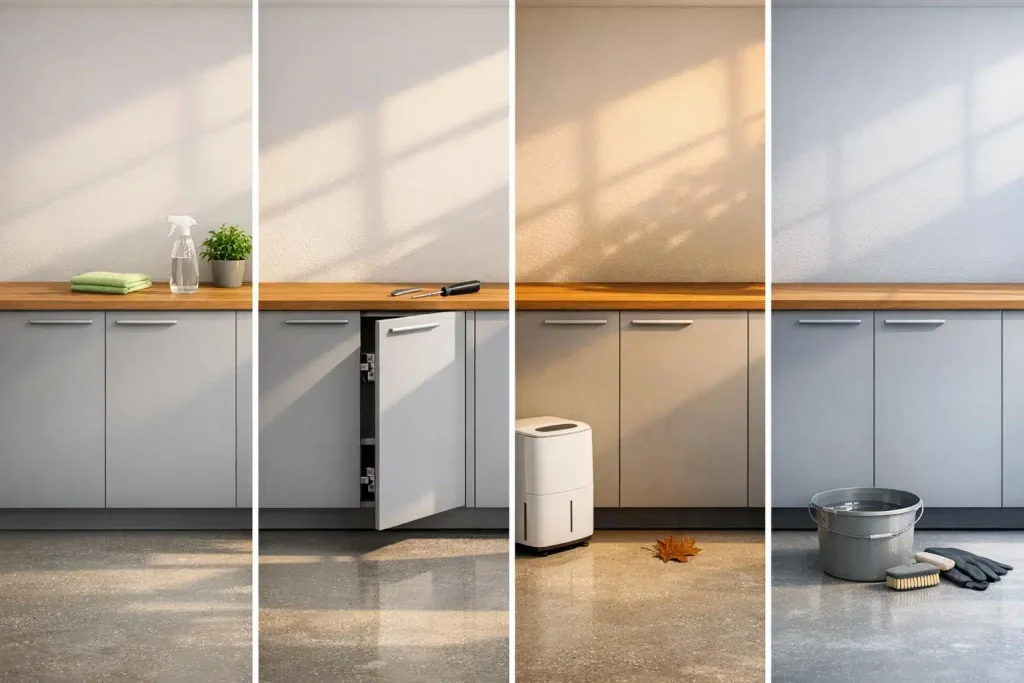 How To Maintain Garage Cabinets Year-Round