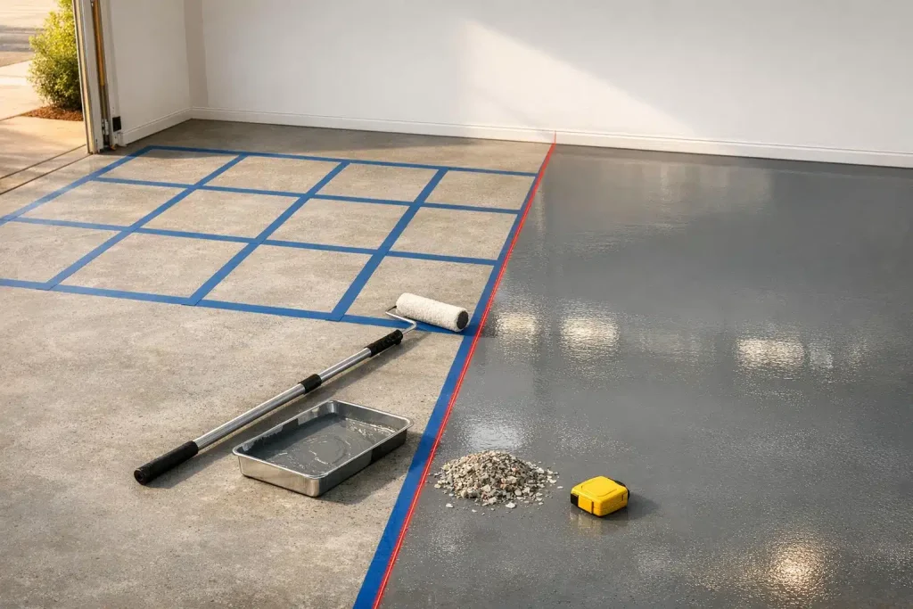 Garage Floor Coating Calculator