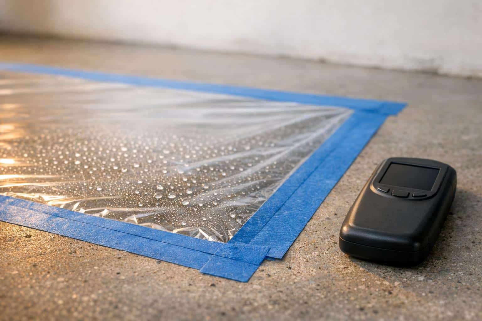 How To Test Concrete Floors For Moisture Issues