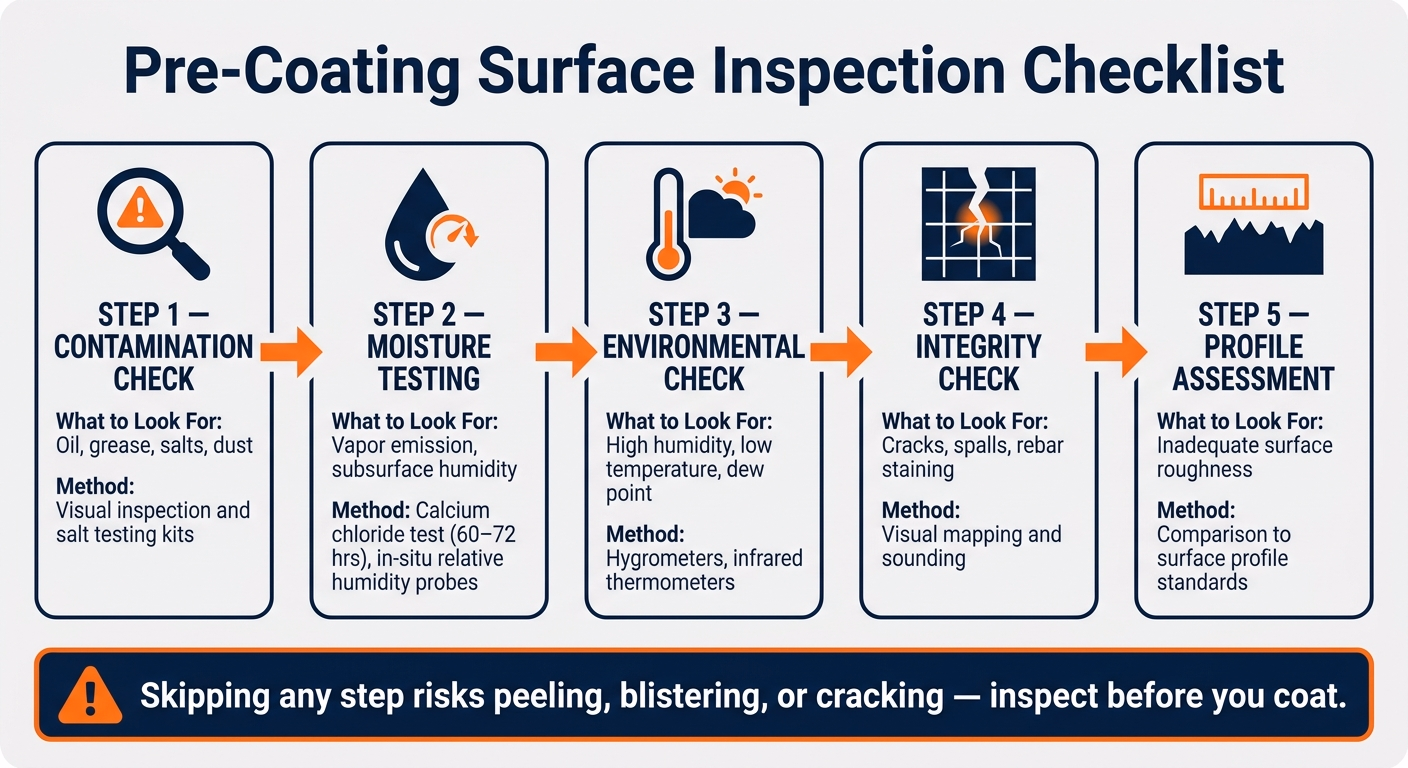 Why Surface Defects Cause Coating Failures 1 Coating Failure Prevention: Surface Inspection Checklist