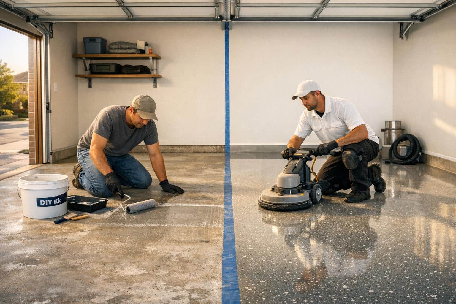 Epoxy Flooring Costs: Diy Vs. Professional