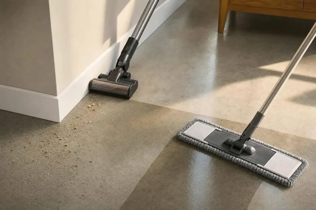 How To Clean Concrete Floors Like A Pro: Vacuum &Amp; Mop 3 Image 3Da852Eeaefc17E0D022B2B2D47Eeae3.Jpeg