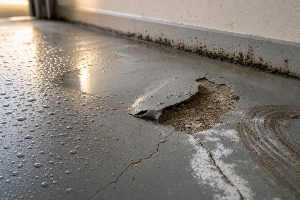 5 Ways Condensation Damages Concrete Floors 1 5 Ways Condensation Damages Concrete Floors