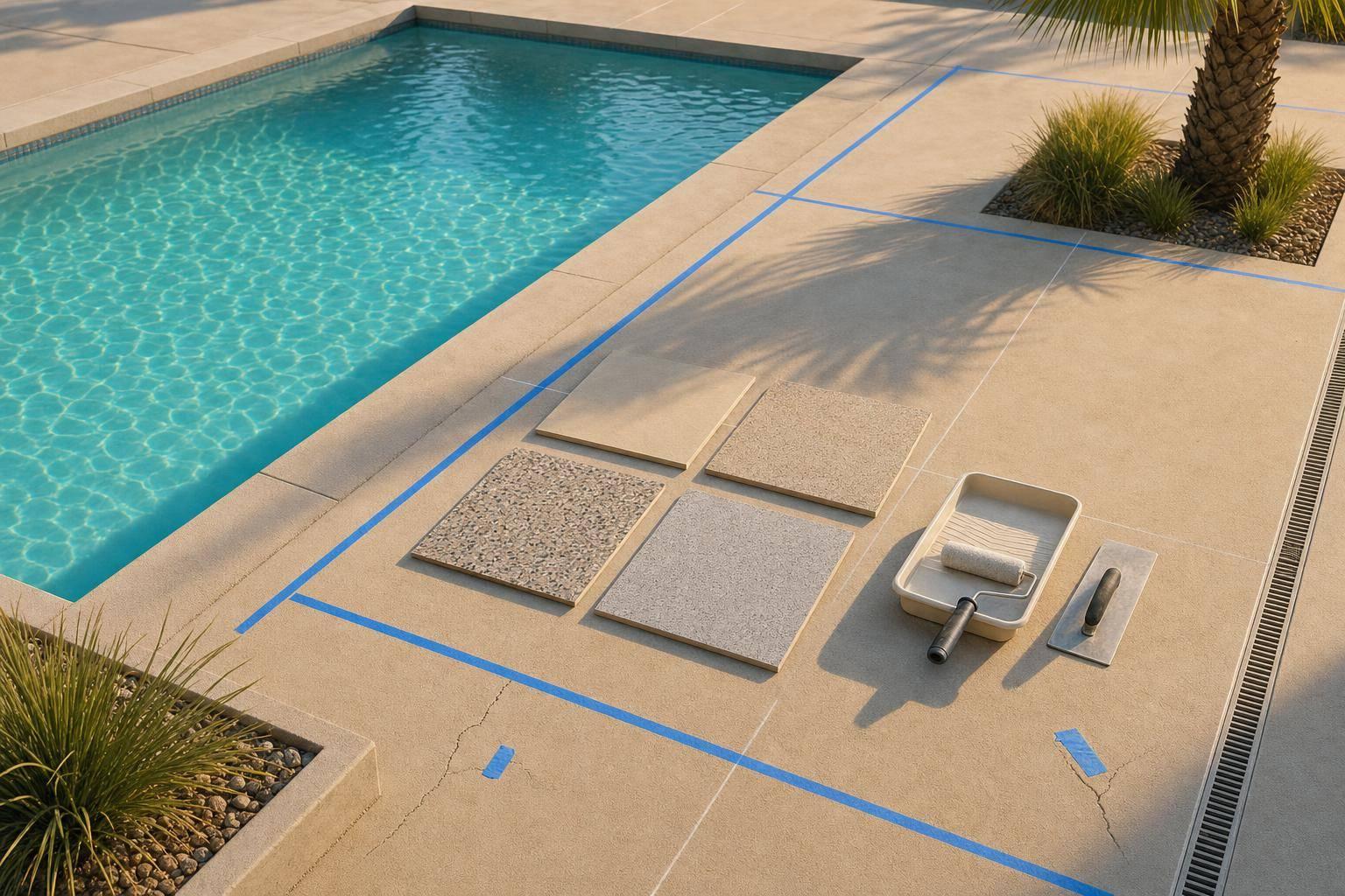 Pool Deck Coating Cost Calculator