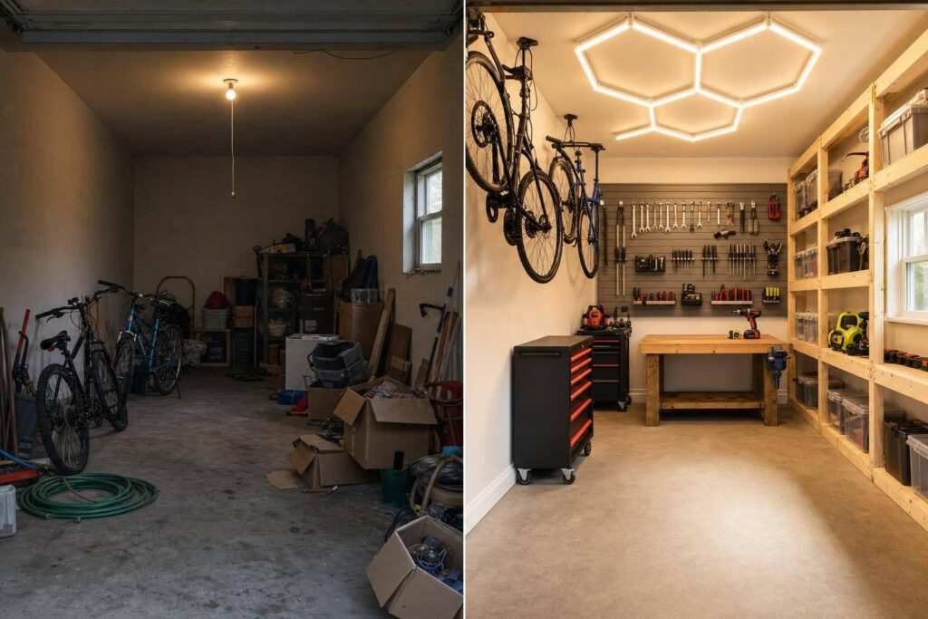 How To Turn Your Garage Into A Budget Workshop 1 How To Turn Your Garage Into A Budget Workshop