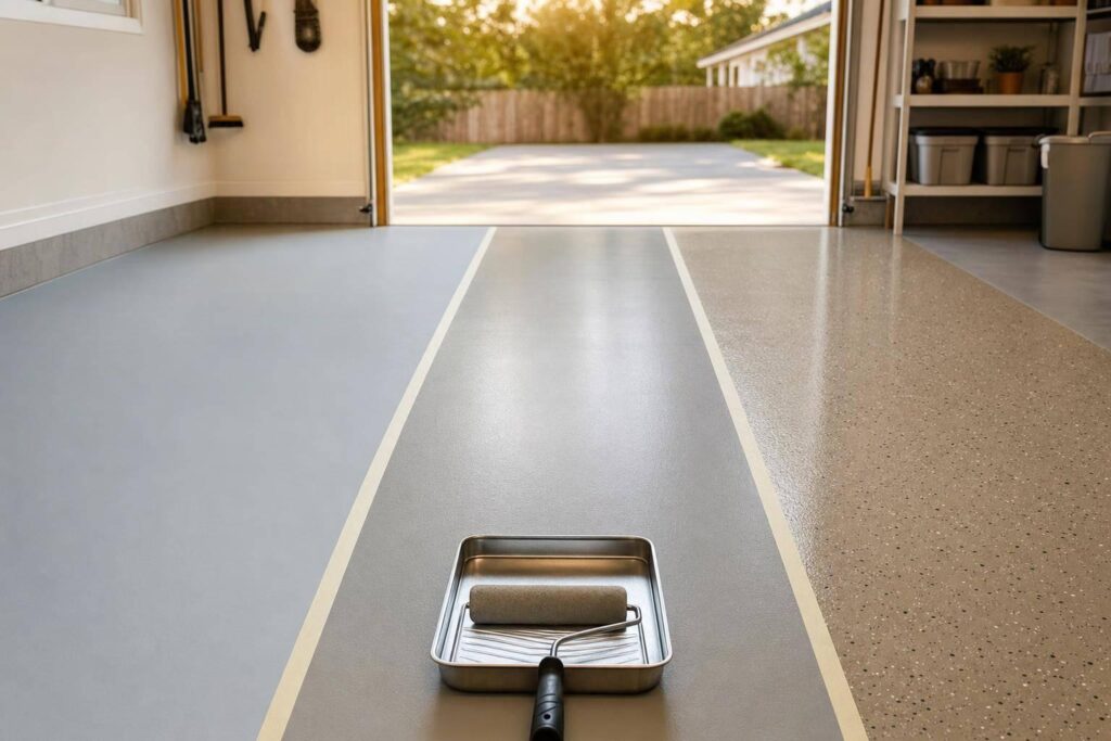 Water-Based Garage Floor Paints: Pros And Cons 1 Water-Based Garage Floor Paints: Pros And Cons