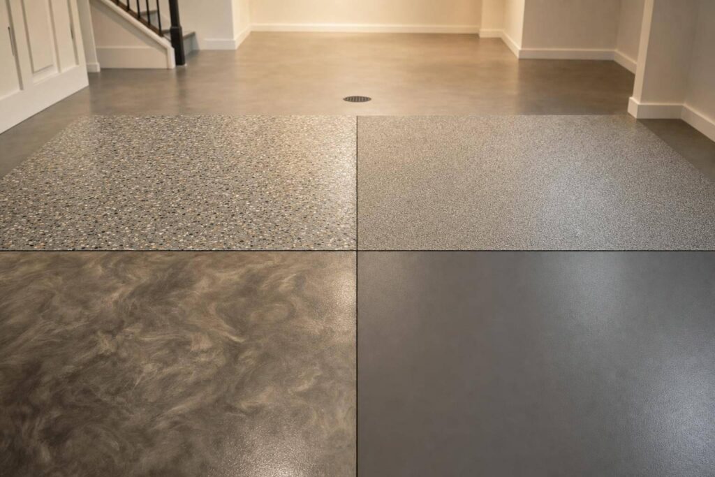 High-Traffic Basement Floors: Design Options