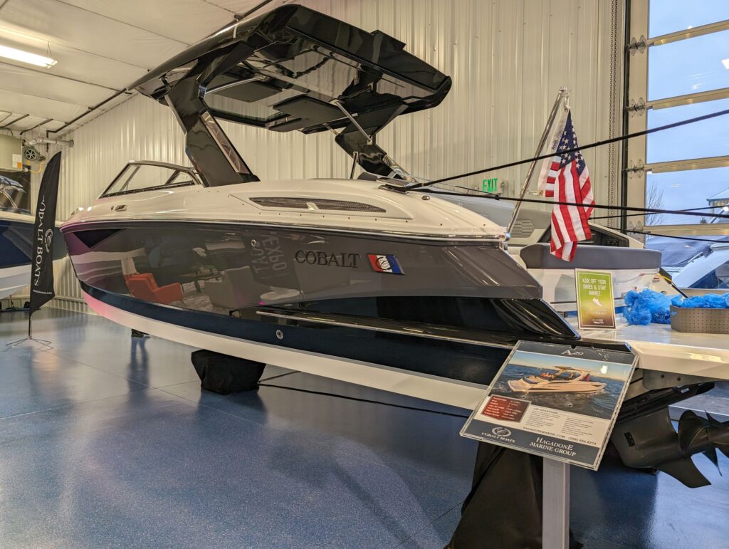 Croc Coatings And Hagadone Marine Group Collaborate For Showroom Floor Upgrade 1 Cobalt Showroom