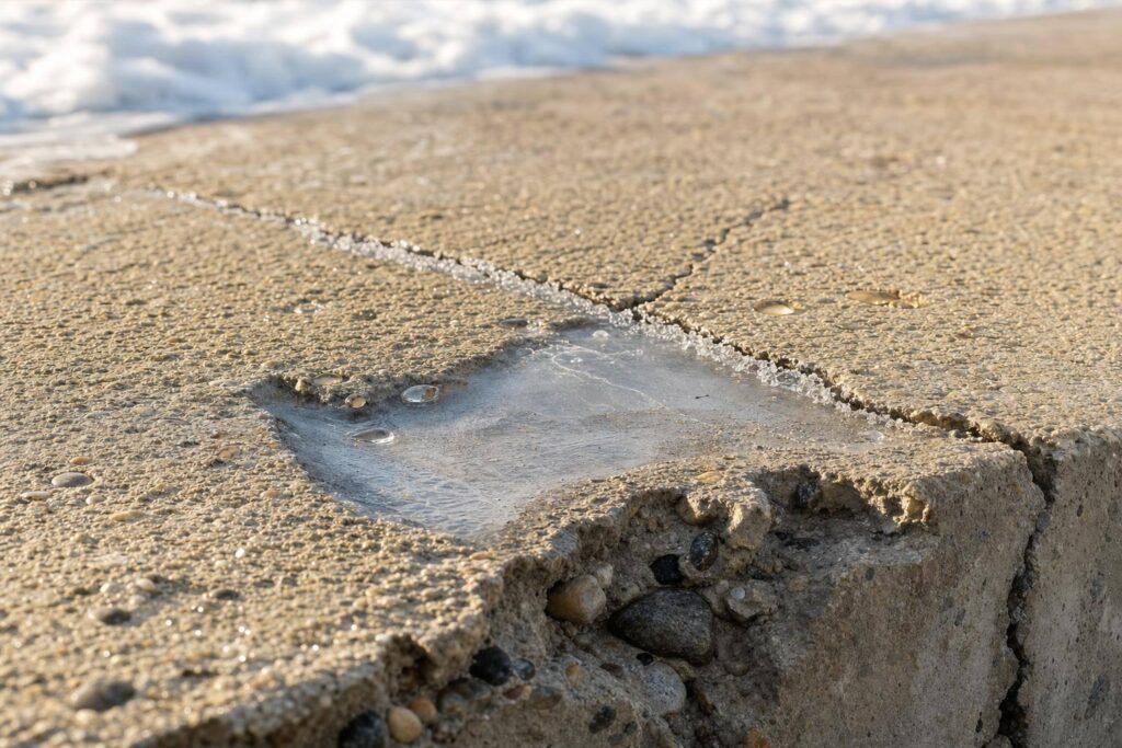 Why Outdoor Concrete Fails In Freeze-Thaw Cycles 1 Why Outdoor Concrete Fails In Freeze-Thaw Cycles