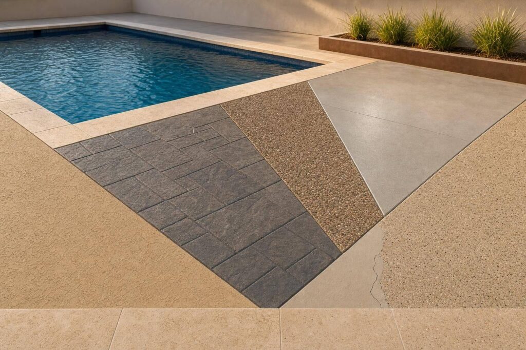 Pool Deck Resurfacing Cost Calculator 1 Pool Deck Resurfacing Cost Calculator