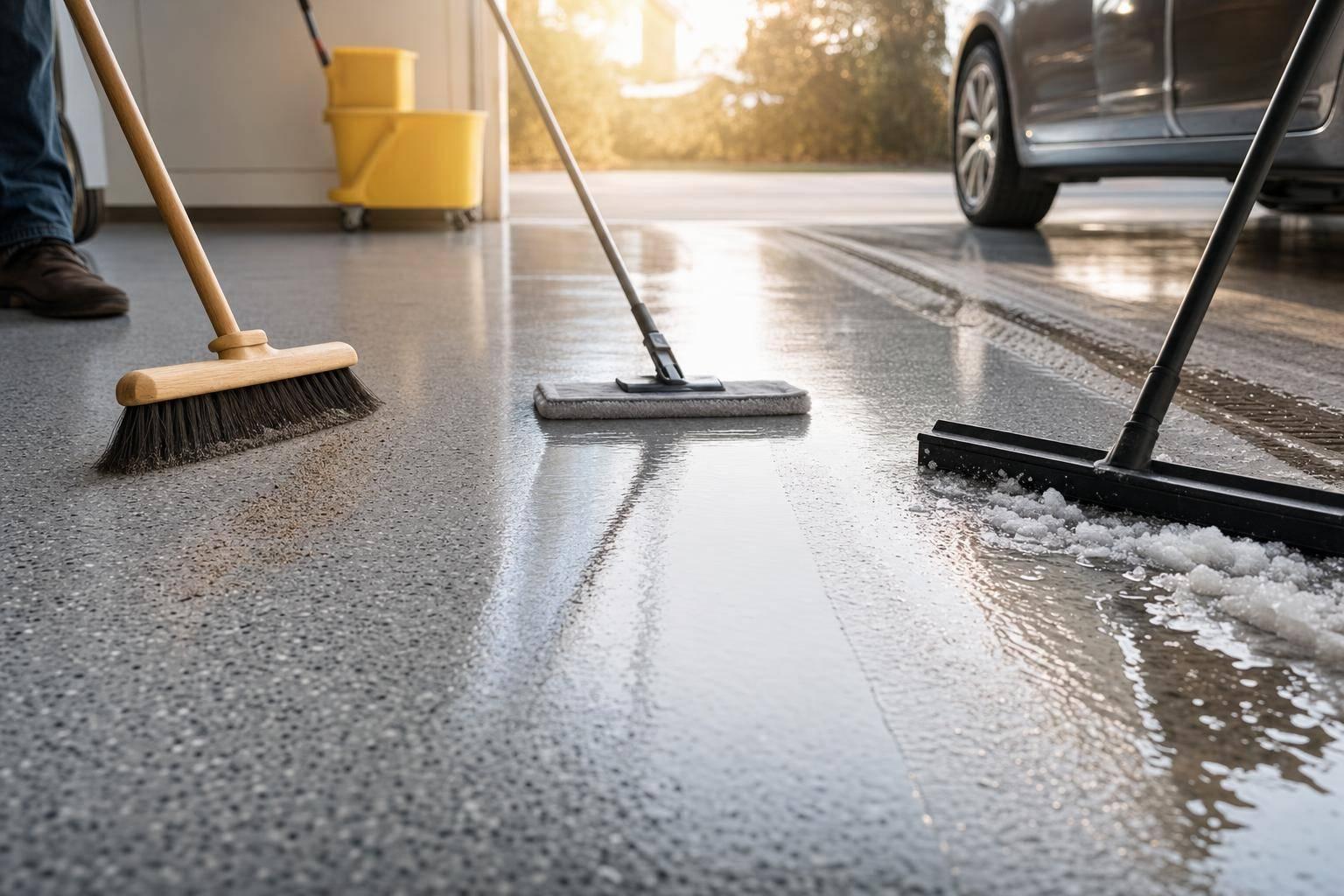 How Often Polyurea Garage Floors Need Cleaning
