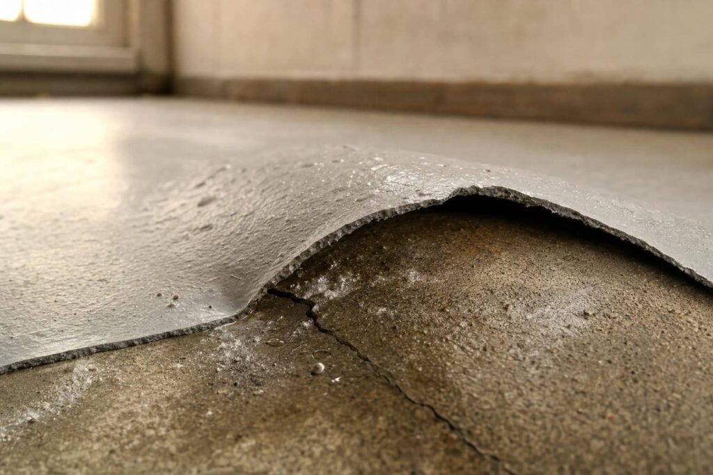 Why New Basement Coatings Fail On Old Slabs 1 Why New Basement Coatings Fail On Old Slabs