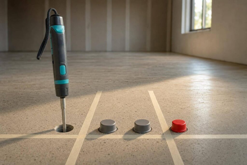 Moisture Testing For Coated Concrete Floors 1 Moisture Testing For Coated Concrete Floors