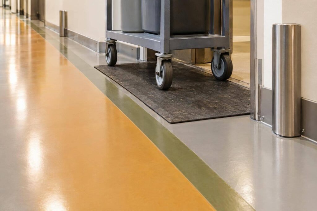Commercial Floor Coatings: Cart And Equipment Impacts