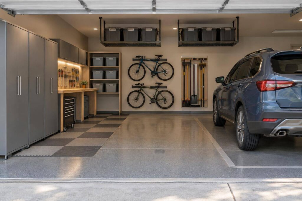 Garage Organization And Flooring