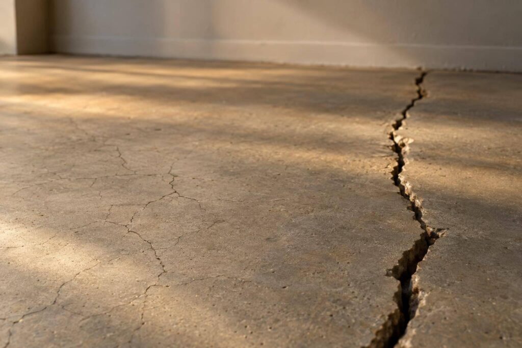 Basement Floor Cracks: Shrinkage Vs. Slab Settlement